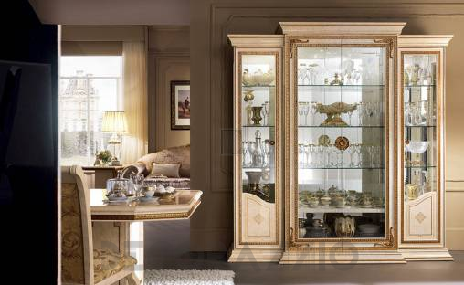 Витрина Arredo Classic Leonardo - Leonardo 4/Doors Glass Cabinet