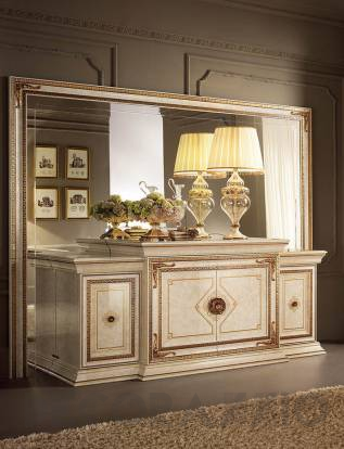 Буфет Arredo Classic Leonardo - Leonardo 4/Doors Buffet With Glass Doors