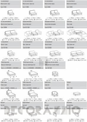 Диван модульный Ditre Urban - Urban_sofa