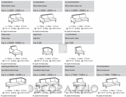 Диван модульный Ditre Miller - Miller_sofa