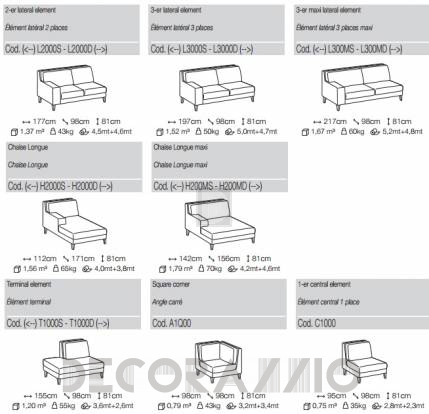 Диван модульный Ditre Morrison - Morrison_sofa