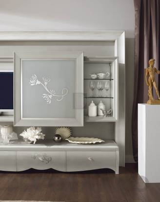 ТВ-аудио стойка Modenese Gastone Contemporary - 79032