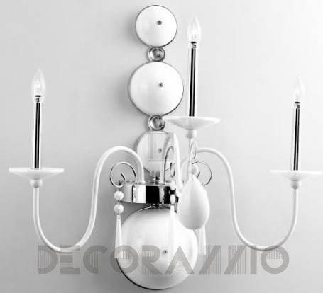 Светильник  настенный накладной (Бра) Illuminati Lighting Regina - MB8048-3A white