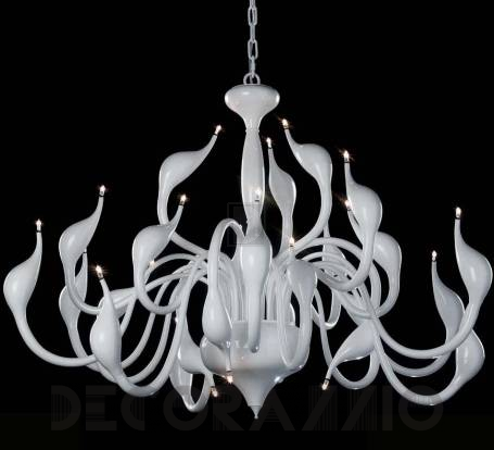 Светильник  потолочный подвесной (Люстра) Illuminati Lighting Meta Swan - MD8098-18A white