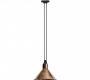 Светильник  потолочный подвесной (Люстра) Lampe Gras Classic Lamps - 322BL-RAW-COP CONIC-L