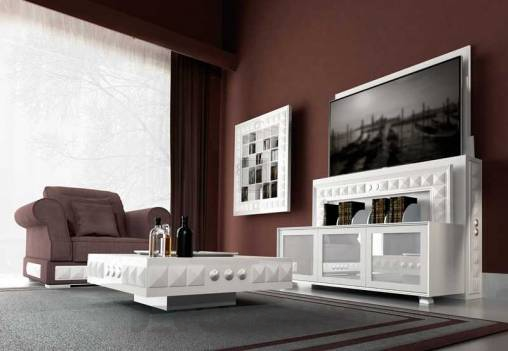 ТВ-аудио стойка Vismara Design Piramid - TV-Lift&Fire-158-Piramid