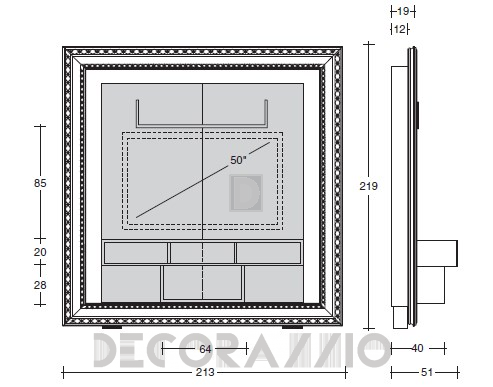 ТВ-аудио стойка Vismara Design Classic - The-Frame-Classic-1