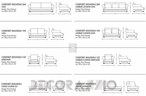 Кушетка Vismara Design Desire - Chaise-Lounge-DX-Desire