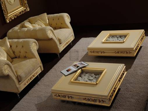 Кофейный, журнальный столик Vismara Design Baroque - coffee-table-1w-baroque