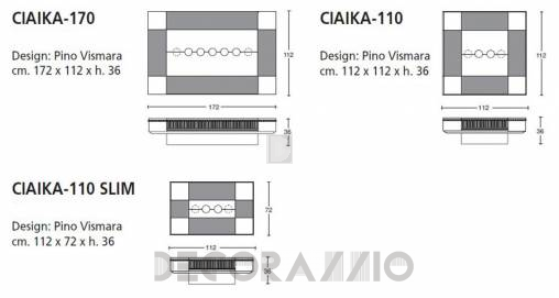 Кофейный, журнальный столик Vismara Design Classic - ciaika-110-classic