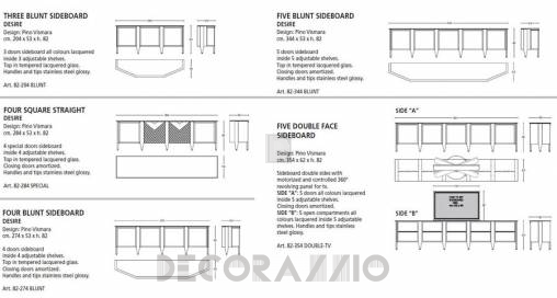 Тумба Vismara Design Desire - 82-204-blunt