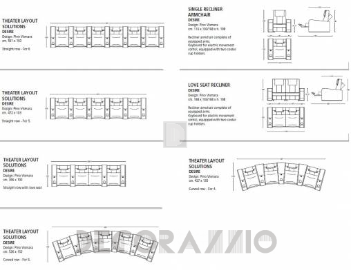 Кресло Vismara Design Desire - single-recliner-armchair-desire