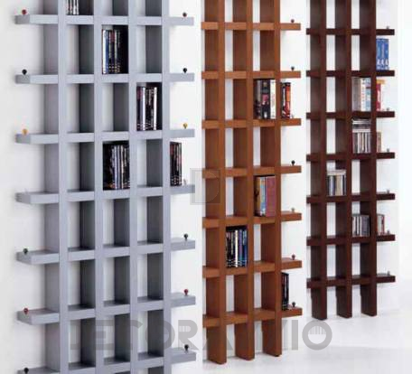 Стеллаж Vismara Design CD-DVD Rack - dvd-box-by-box