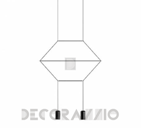 Светильник  потолочный подвесной (Люстра) Vibia Wireflow - 0320-04