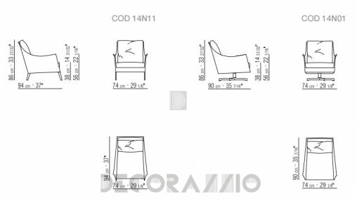 Кресло Flexform Boss - 14N01