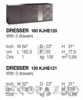 Комод Alf Italia Heritage - KJHE120
