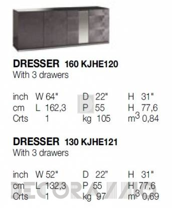 Комод Alf Italia Heritage - KJHE121