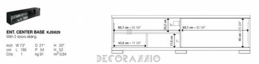 ТВ-аудио стойка Alf Italia Siena - KJSI629