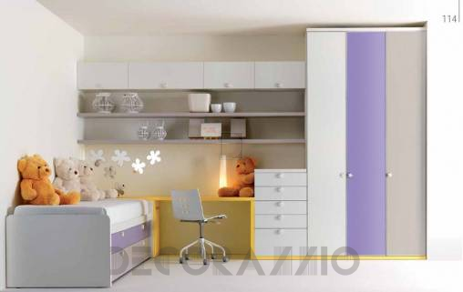 Комплект в детскую Doimo Cityline Bedrooms - composizione-114