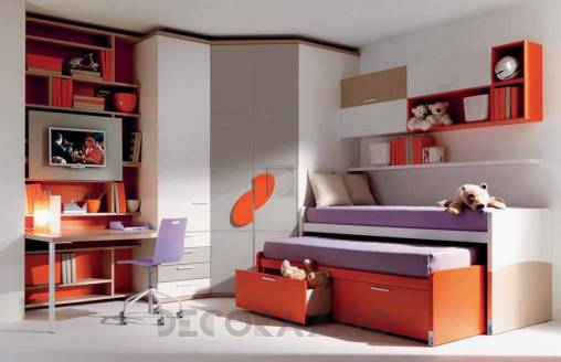 Комплект в детскую Doimo Cityline Bedrooms - composizione-955