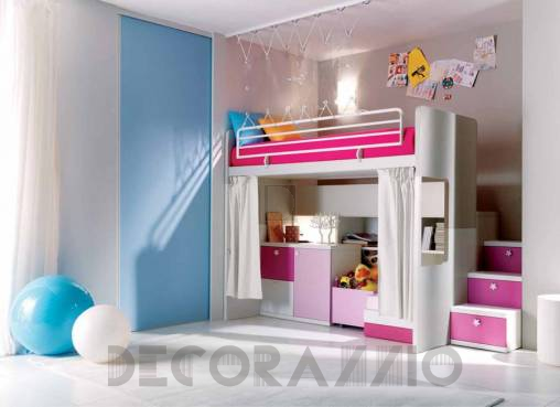 Комплект в детскую Doimo Cityline Bunk beds - composizione-306