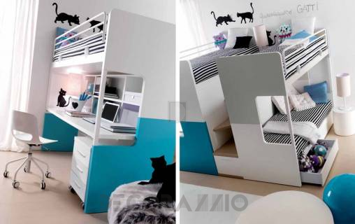 Комплект в детскую Doimo Cityline Bunk beds - composizione-307