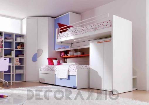 Комплект в детскую Doimo Cityline Loft beds - composizione-401