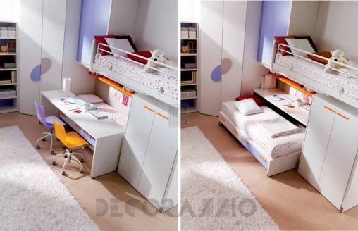 Комплект в детскую Doimo Cityline Loft beds - composizione-401