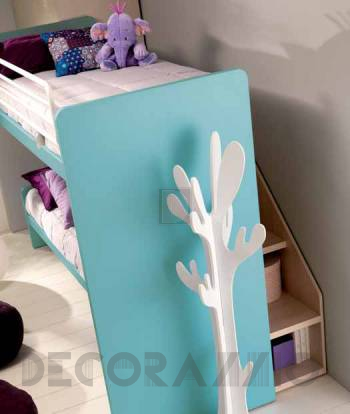 Комплект в детскую Doimo Cityline Loft beds - composizione-408-white