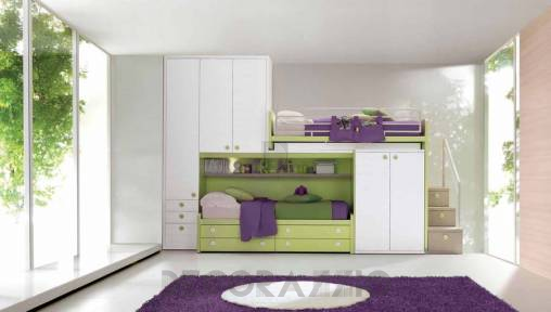 Комплект в детскую Doimo Cityline Loft beds - composizione-968