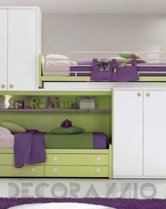 Комплект в детскую Doimo Cityline Loft beds - composizione-968