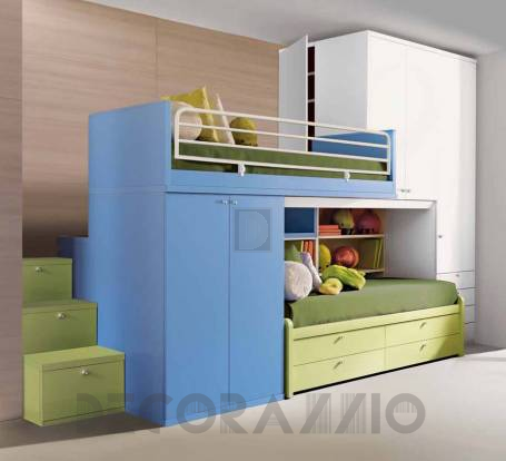 Комплект в детскую Doimo Cityline Loft beds - composizione-406