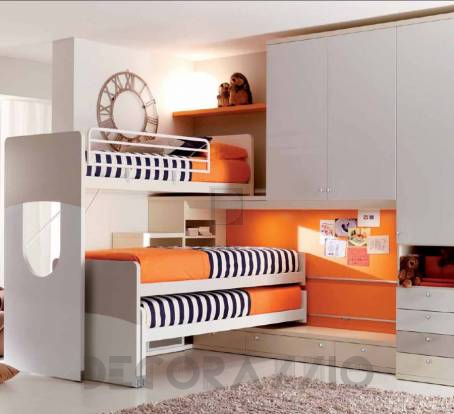 Комплект в детскую Doimo Cityline Loft beds - composizione-404