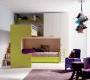 Комплект в детскую Doimo Cityline Loft beds - composizione-407-green