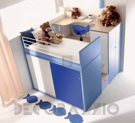 Комплект в детскую Doimo Cityline Loft beds - composizione-909