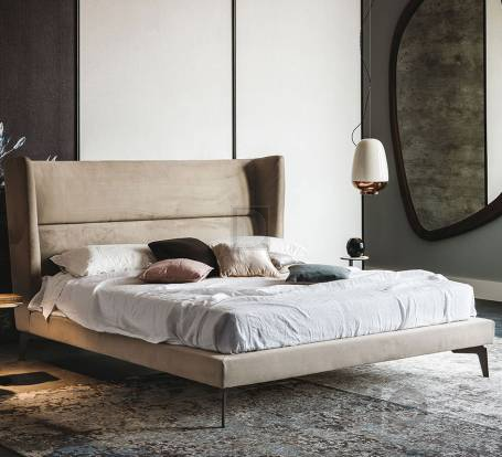 Кровать двуспальная Cattelan Italia Ludovic - ludovic-bed-1