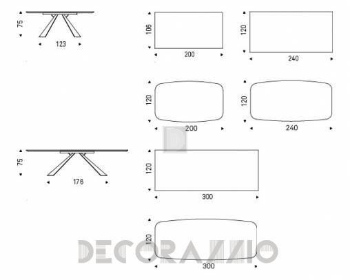 Обеденный стол Cattelan Italia Eliot - eliot-keramik-200