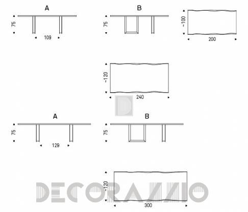 Обеденный стол Cattelan Italia Sigma - sigma-200