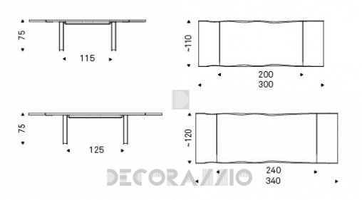 Обеденный стол Cattelan Italia Sigma - sigma-drive-200