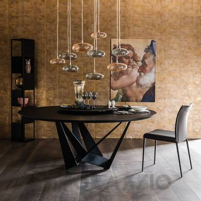 Обеденный стол Cattelan Italia Skorpio - skorpio-round-140