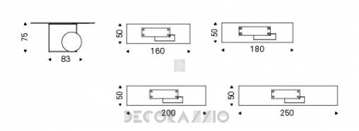 Консольный стол Cattelan Italia Museum - museum-console-160