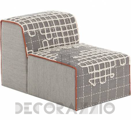 Пуф GAN Bandas - bandas_chair_a_grey