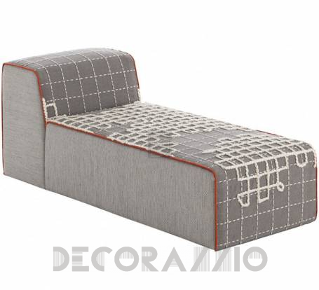 Шезлонг GAN Bandas - bandas_chaiselongue_a_grey