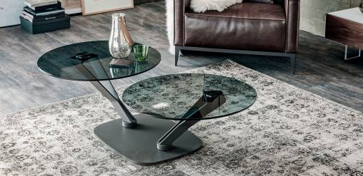 Кофейный, журнальный столик Cattelan Italia Viper - viper-coffee-table-double