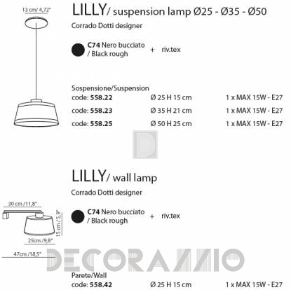 Светильник  потолочный подвесной (Люстра) Tooy Lilly - 558.22_c74