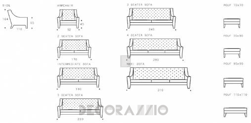 Диван Asnaghi Anthology - atlantic-sofa