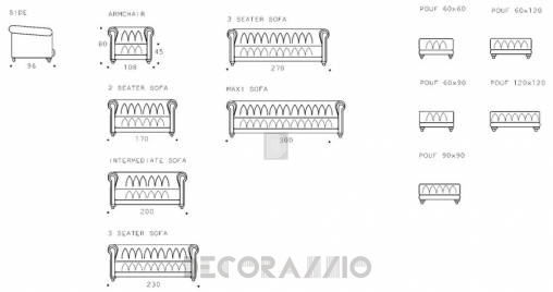 Диван Asnaghi Anthology - triumph-sofa