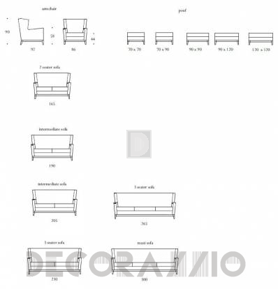 Диван Asnaghi Anthology - baltic-sofa