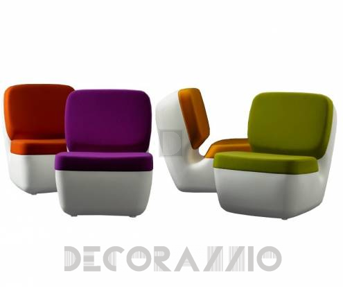 Стул Magis design low chairs - Orange_F-083