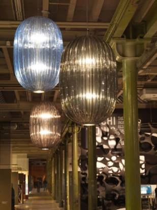 Светильник  потолочный подвесной (Люстра) Foscarini Plass - Plass Big Suspension Bl